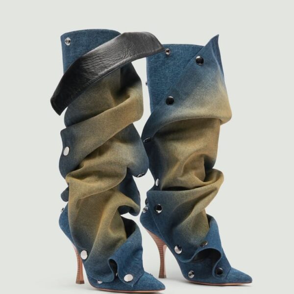 Crippled Jeans Boots